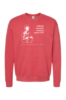 Catholic Schoolin' - St. Elizabeth Ann Seton - Crewneck Sweatshirt