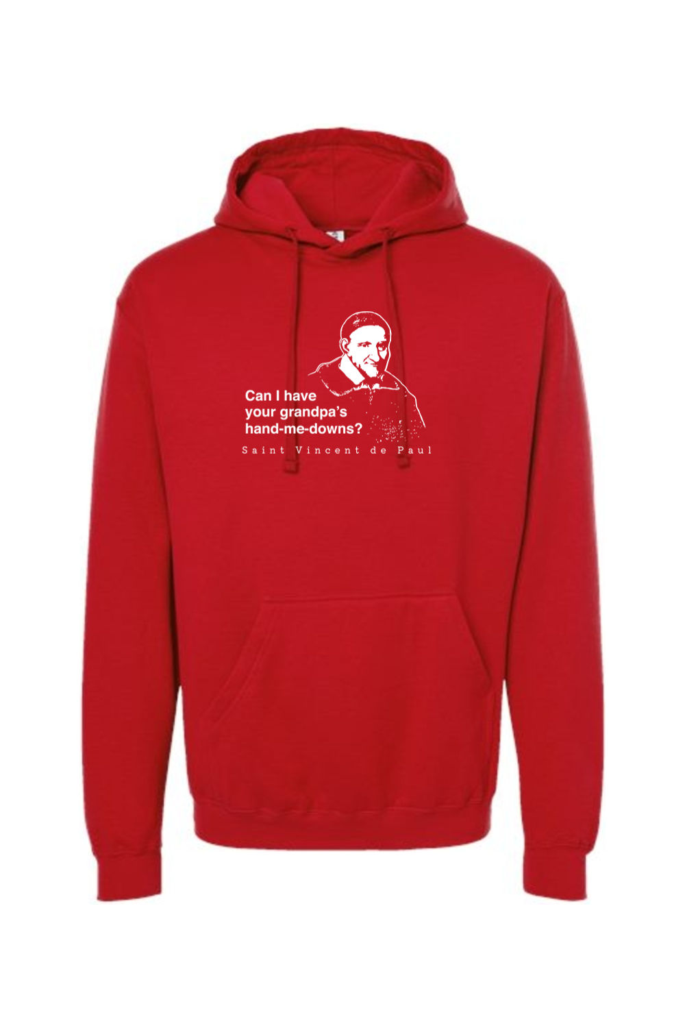 Grandpa's Hand-me-downs - St. Vincent de Paul Hoodie Sweatshirt