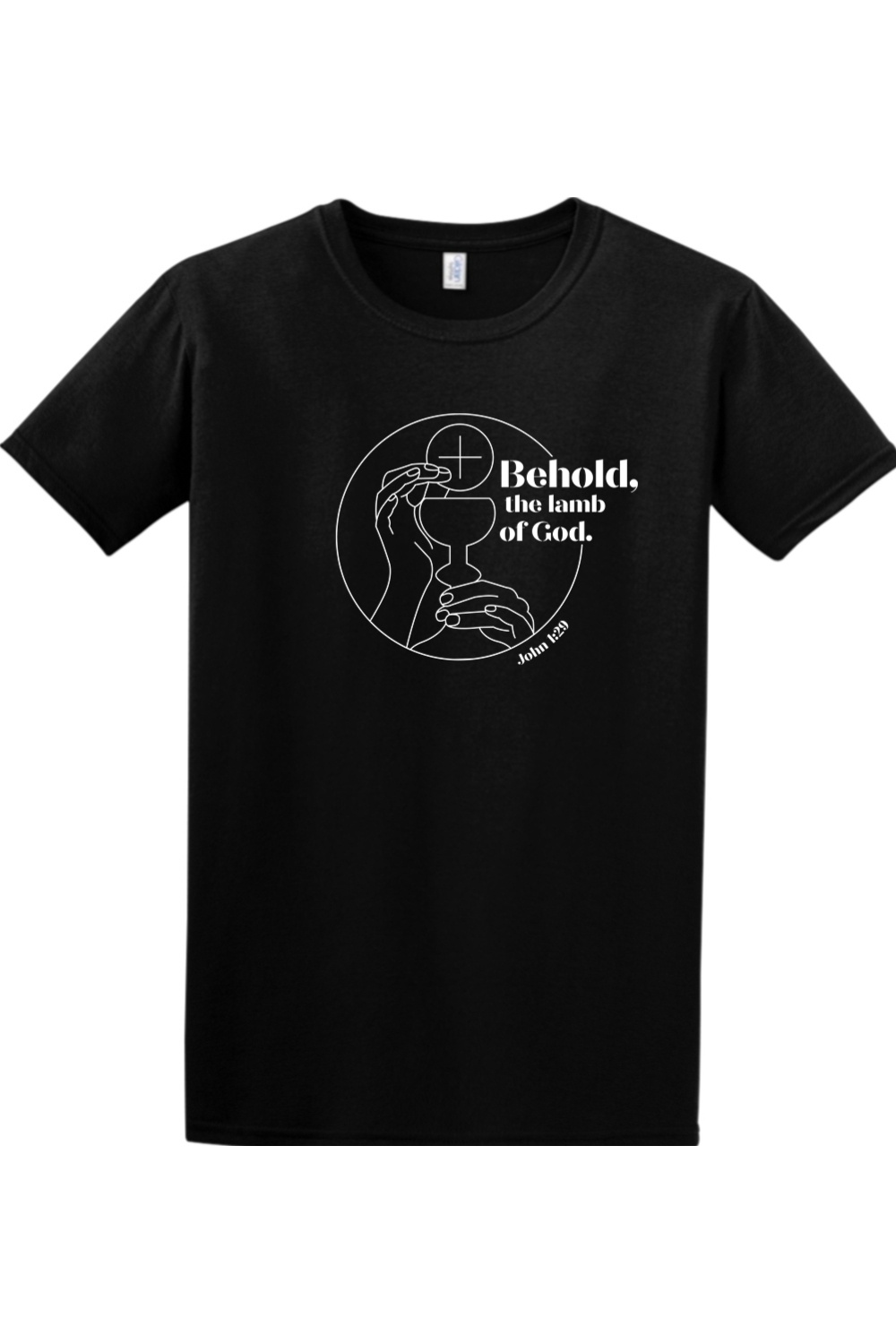 Behold, the Lamb of God - John 1:29 Adult T-shirt