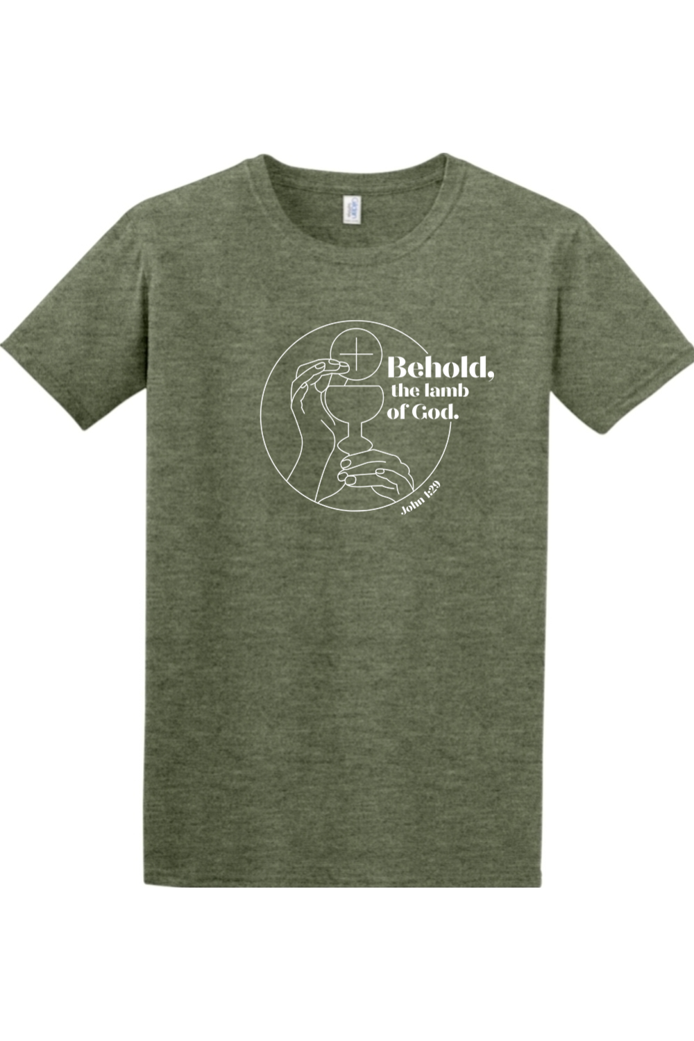 Behold, the Lamb of God - John 1:29 Adult T-shirt