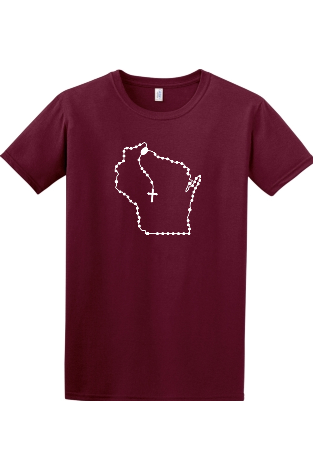 Wisconsin Rosary Adult T-shirt