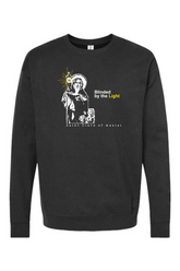 Blinded by the Light - St. Clare of Assisi Crewneck Sweatshirt