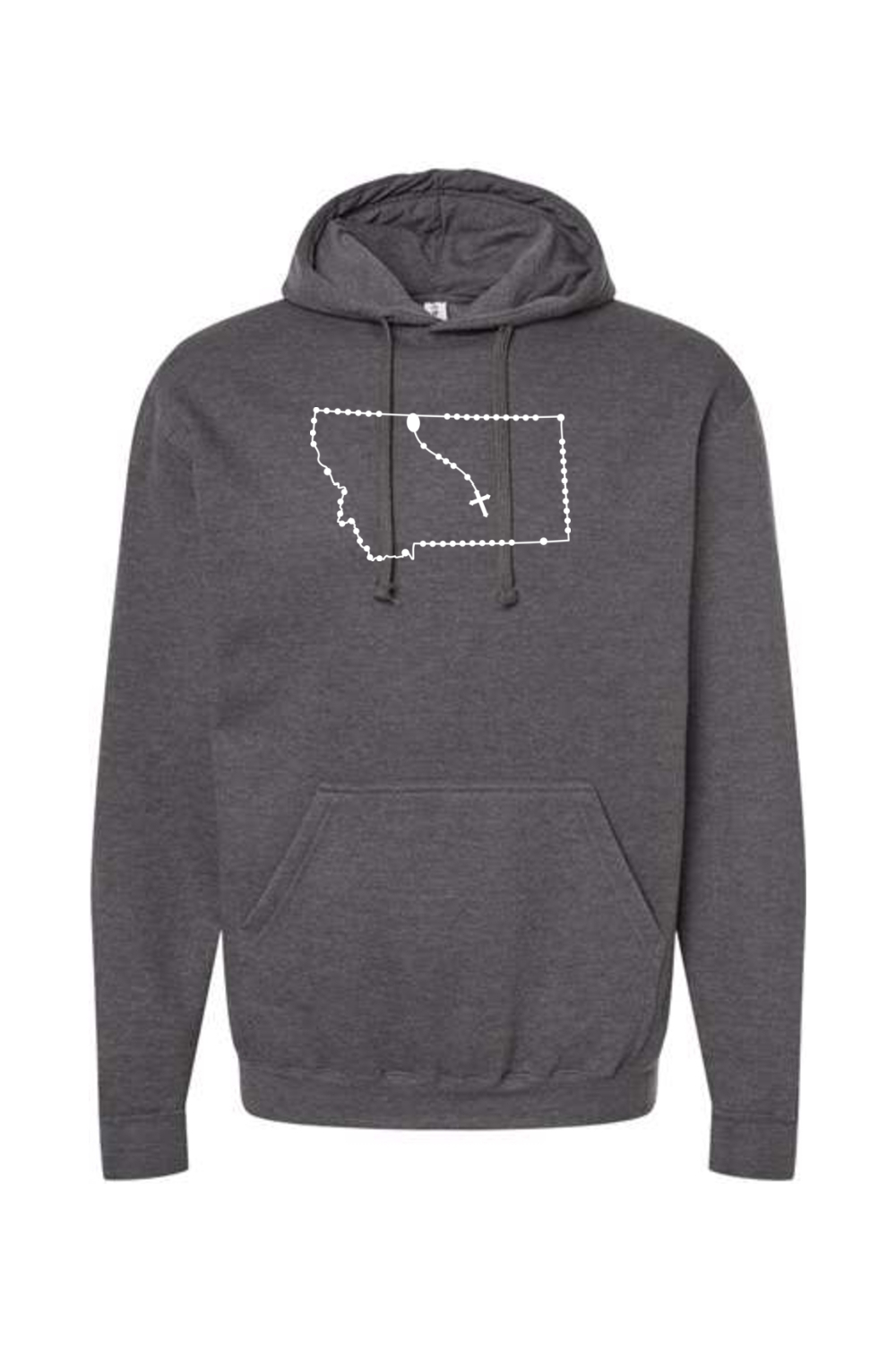 Montana Catholic Rosary Hoodie Sweatshirt