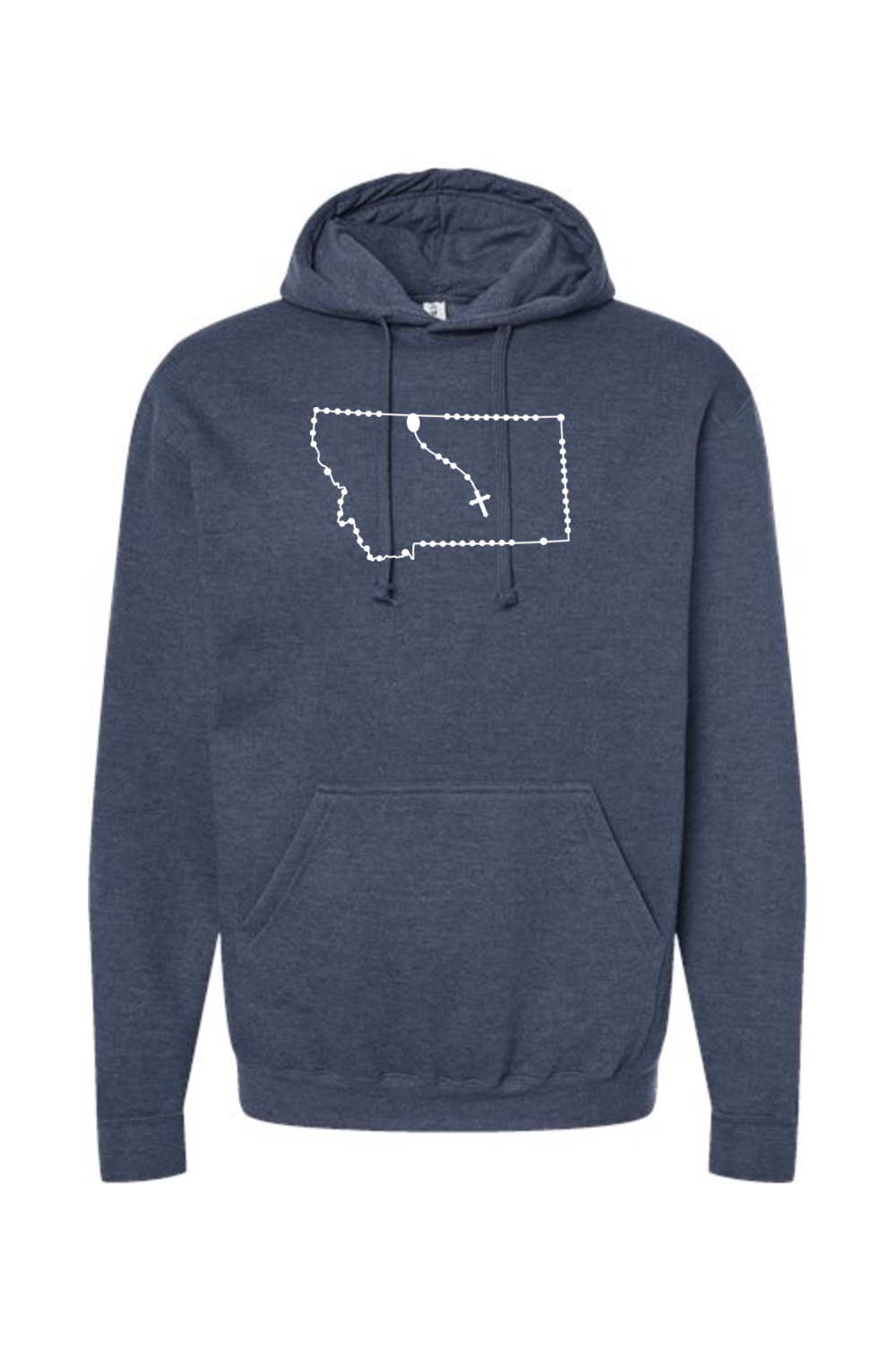Montana Catholic Rosary Hoodie Sweatshirt