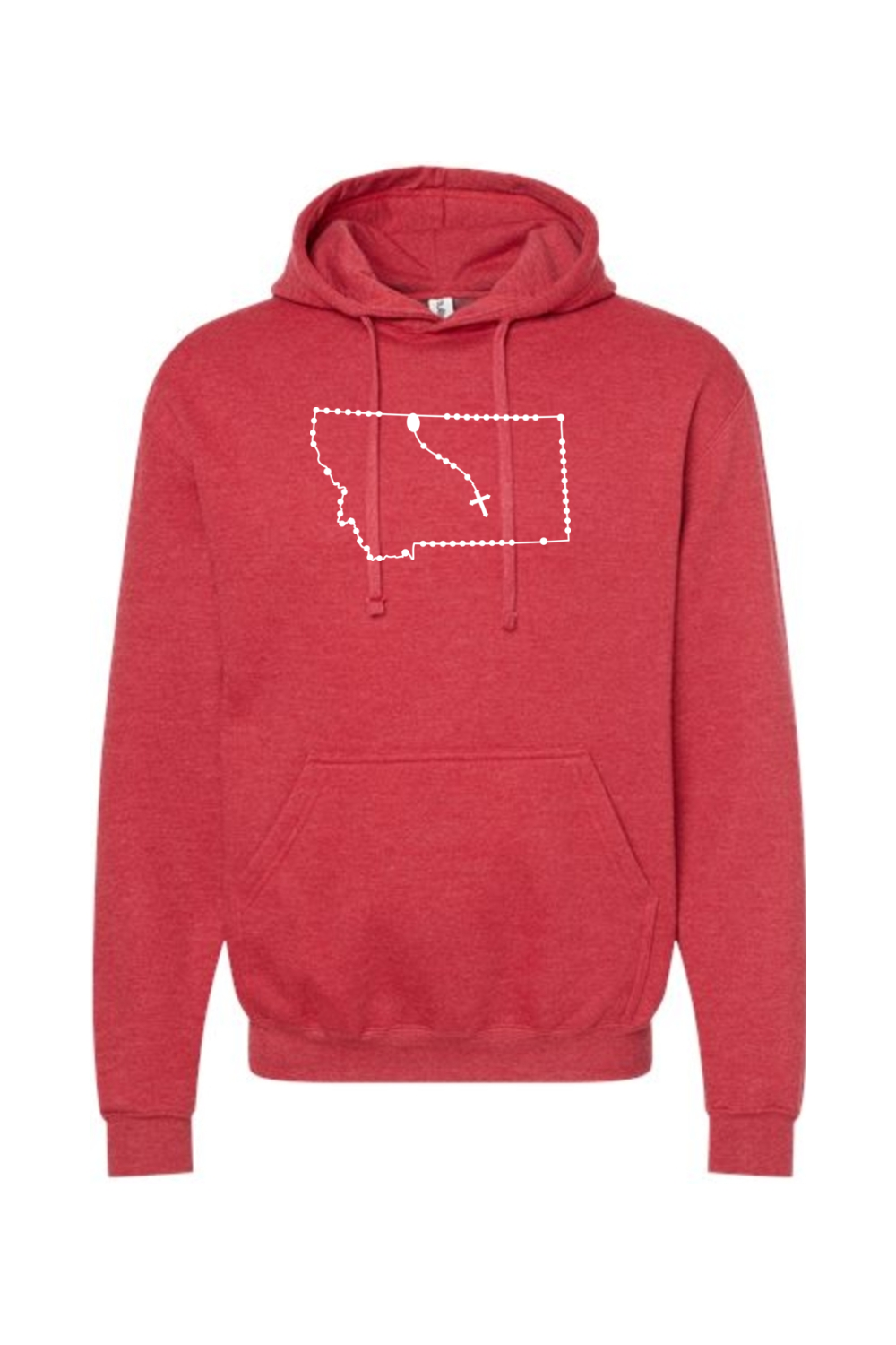 Montana Catholic Rosary Hoodie Sweatshirt