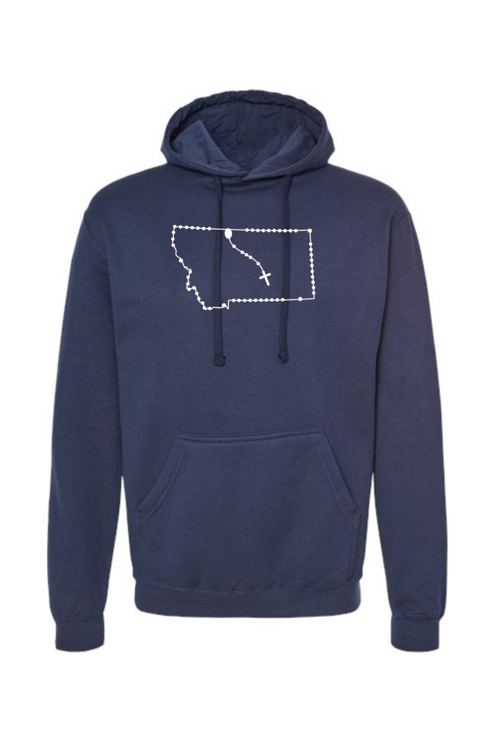 Montana Catholic Rosary Hoodie Sweatshirt