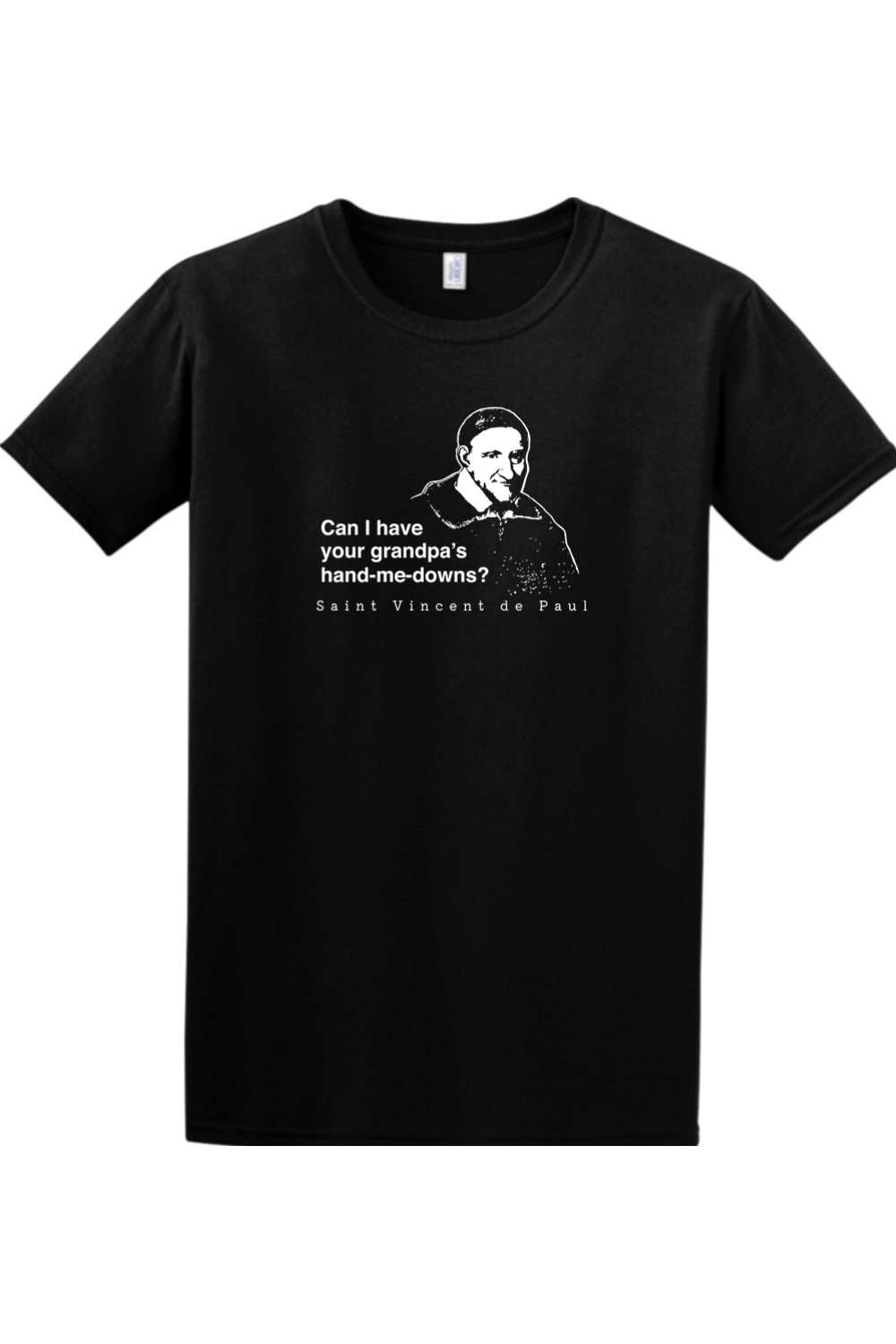 Grandpa's Hand-me-downs - St. Vincent de Paul Adult T-shirt