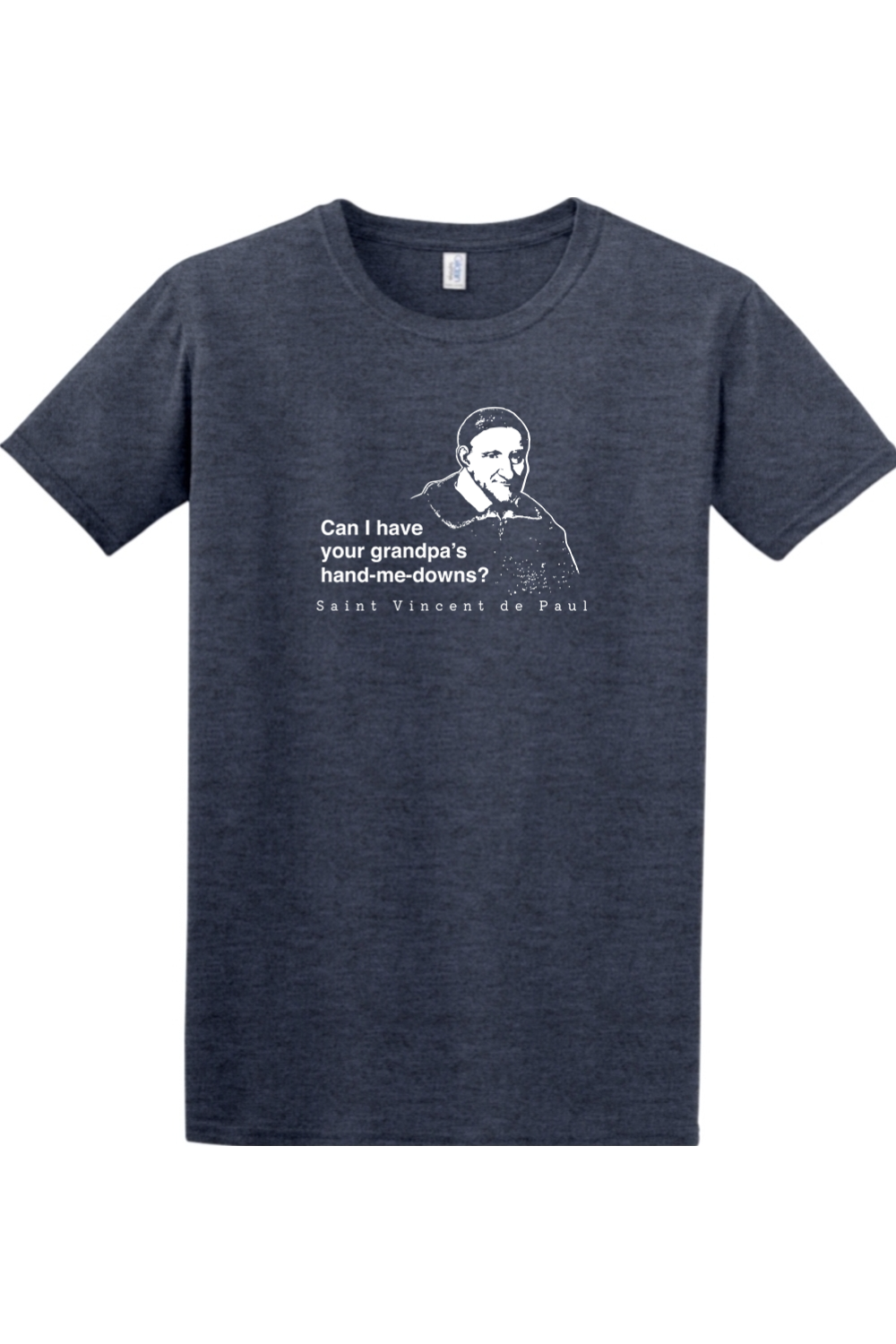 Grandpa's Hand-me-downs - St. Vincent de Paul Adult T-shirt