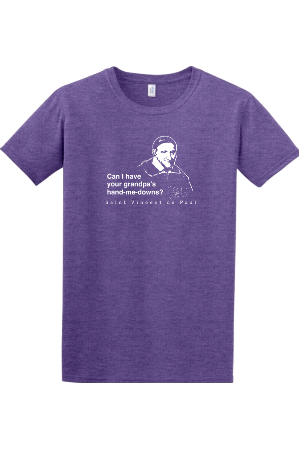 Grandpa's Hand-me-downs - St. Vincent de Paul Adult T-shirt