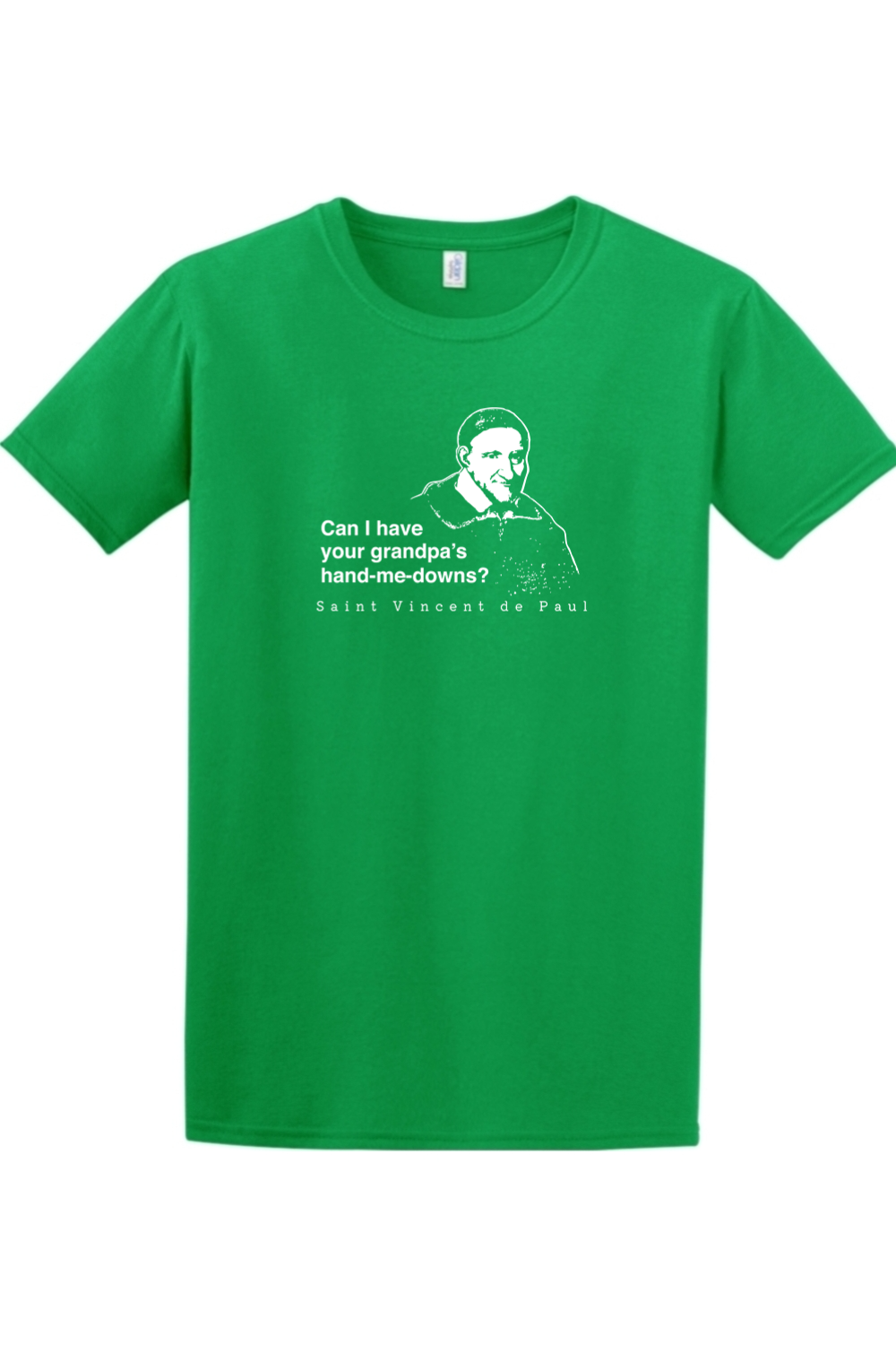Grandpa's Hand-me-downs - St. Vincent de Paul Adult T-shirt