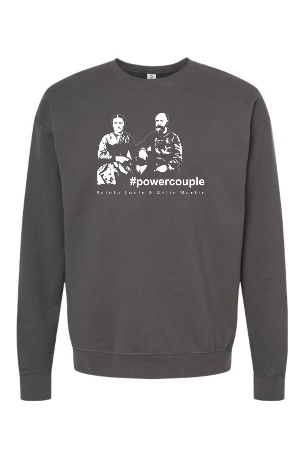 #powercouple, Louis & Zelie Martin Crewneck Sweatshirt