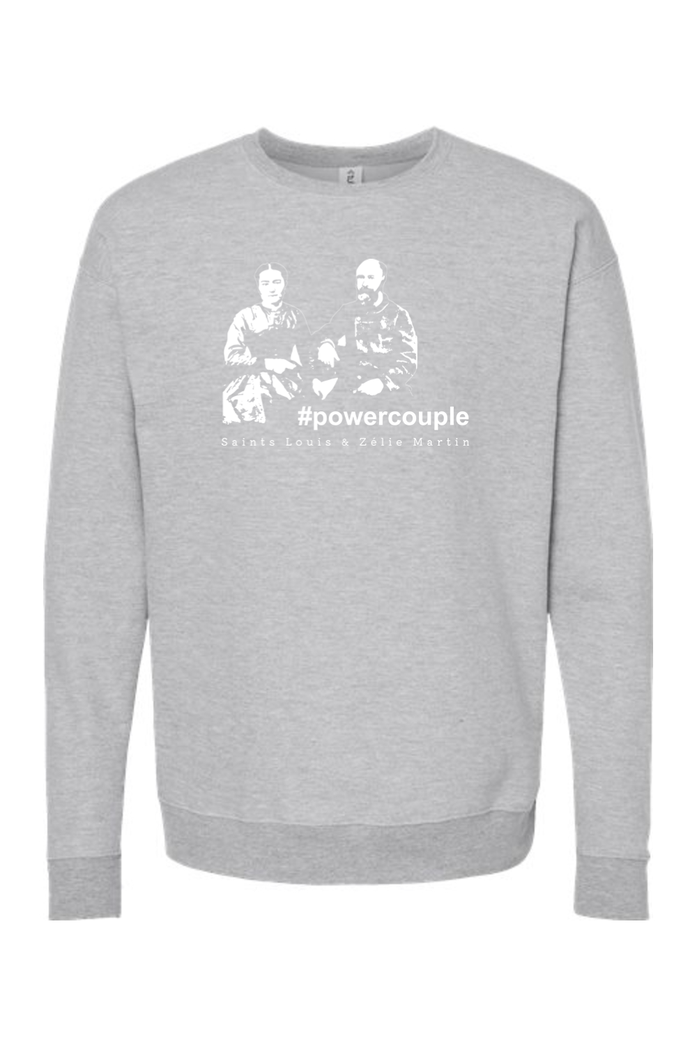 #powercouple, Louis & Zelie Martin Crewneck Sweatshirt