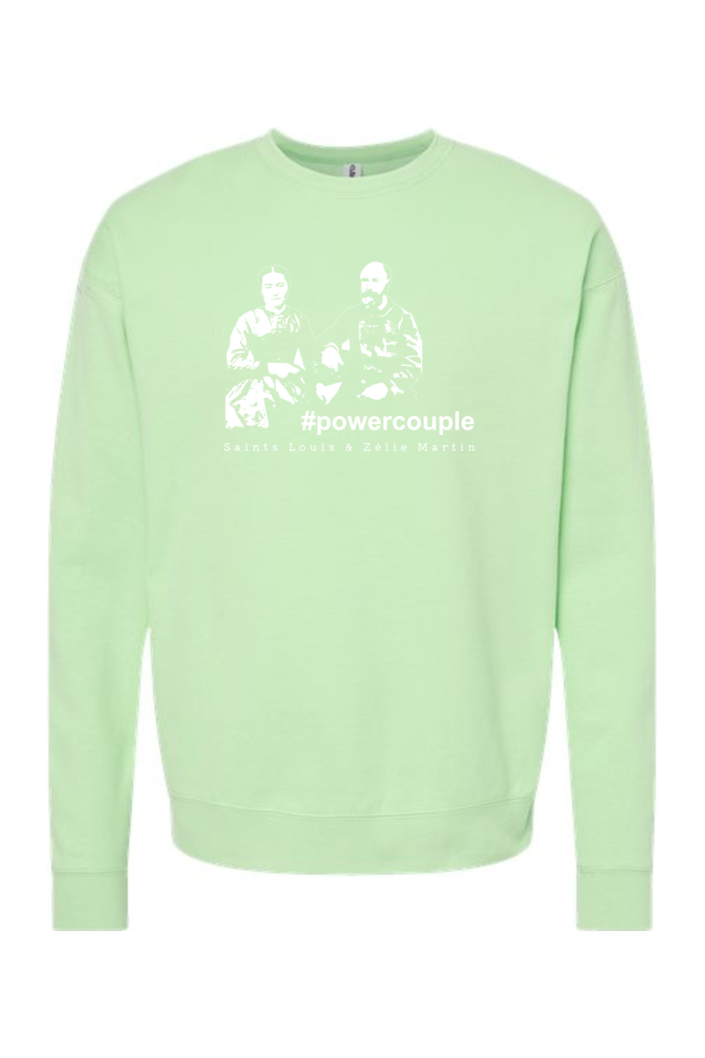 #powercouple, Louis & Zelie Martin Crewneck Sweatshirt