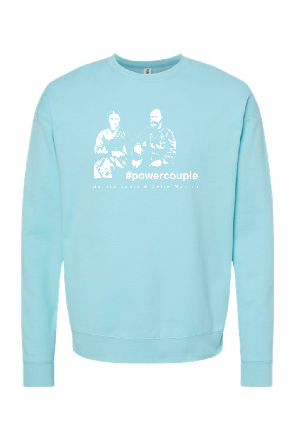 #powercouple, Louis & Zelie Martin Crewneck Sweatshirt