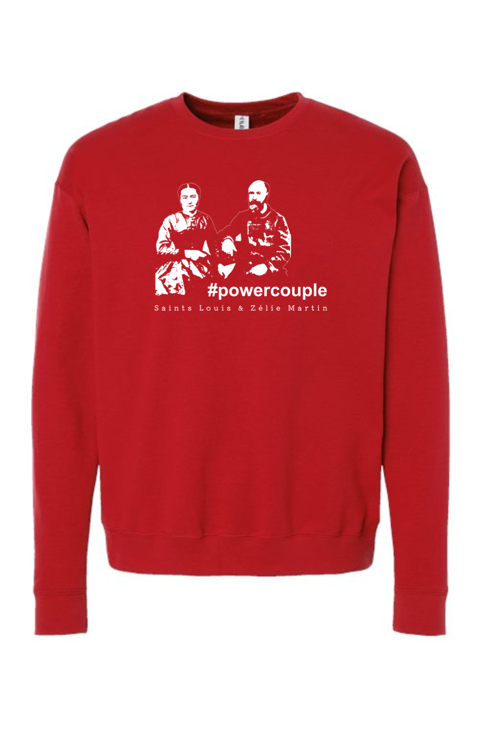 #powercouple, Louis & Zelie Martin Crewneck Sweatshirt