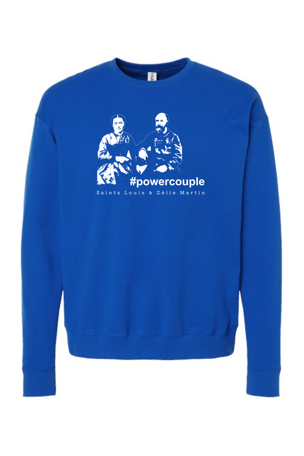 #powercouple, Louis & Zelie Martin Crewneck Sweatshirt