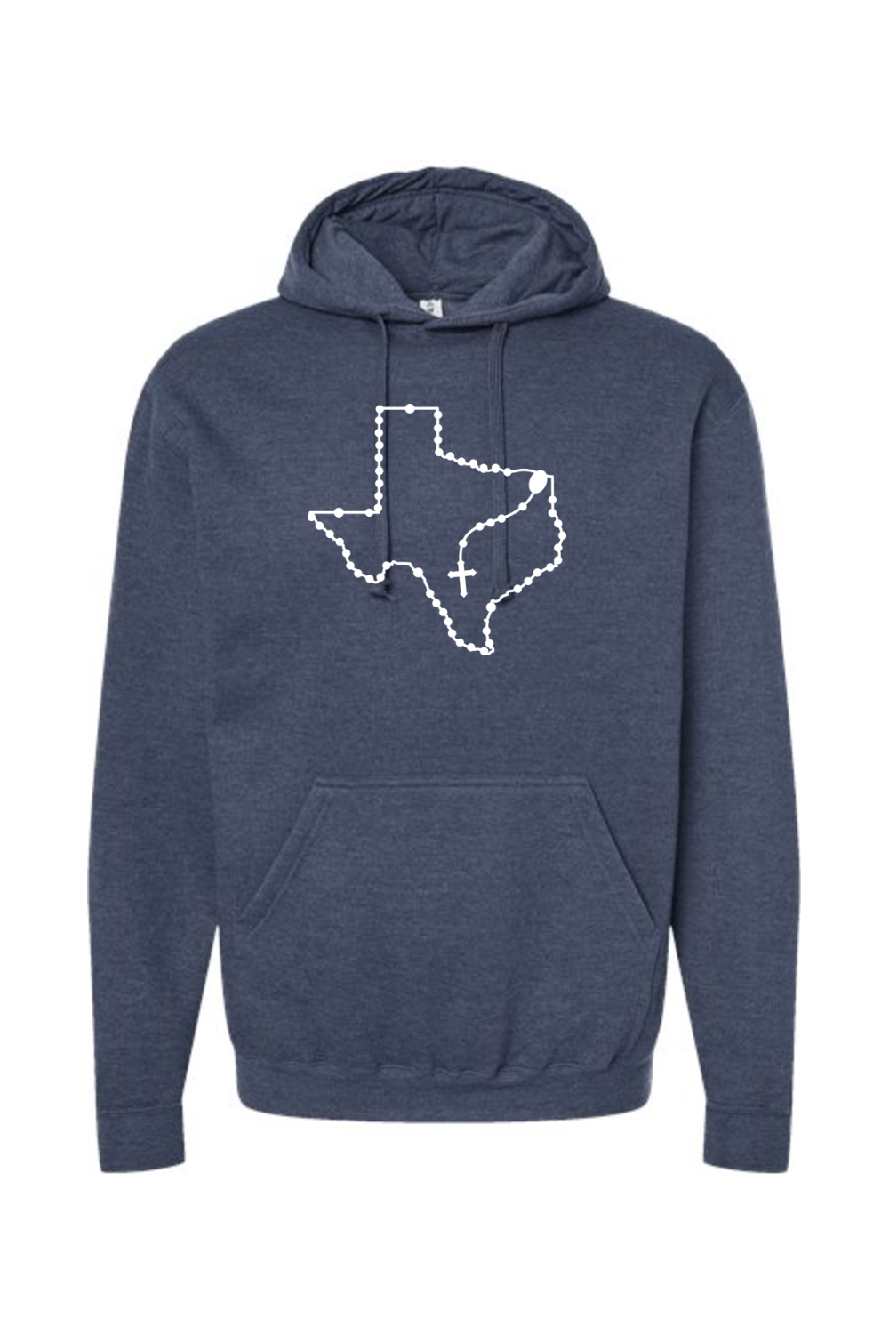 Texas Catholic Rosary Hoodie Sweatshirt