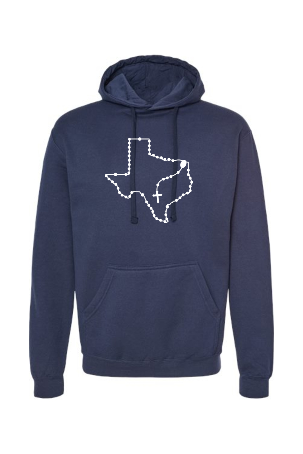 Texas Catholic Rosary Hoodie Sweatshirt