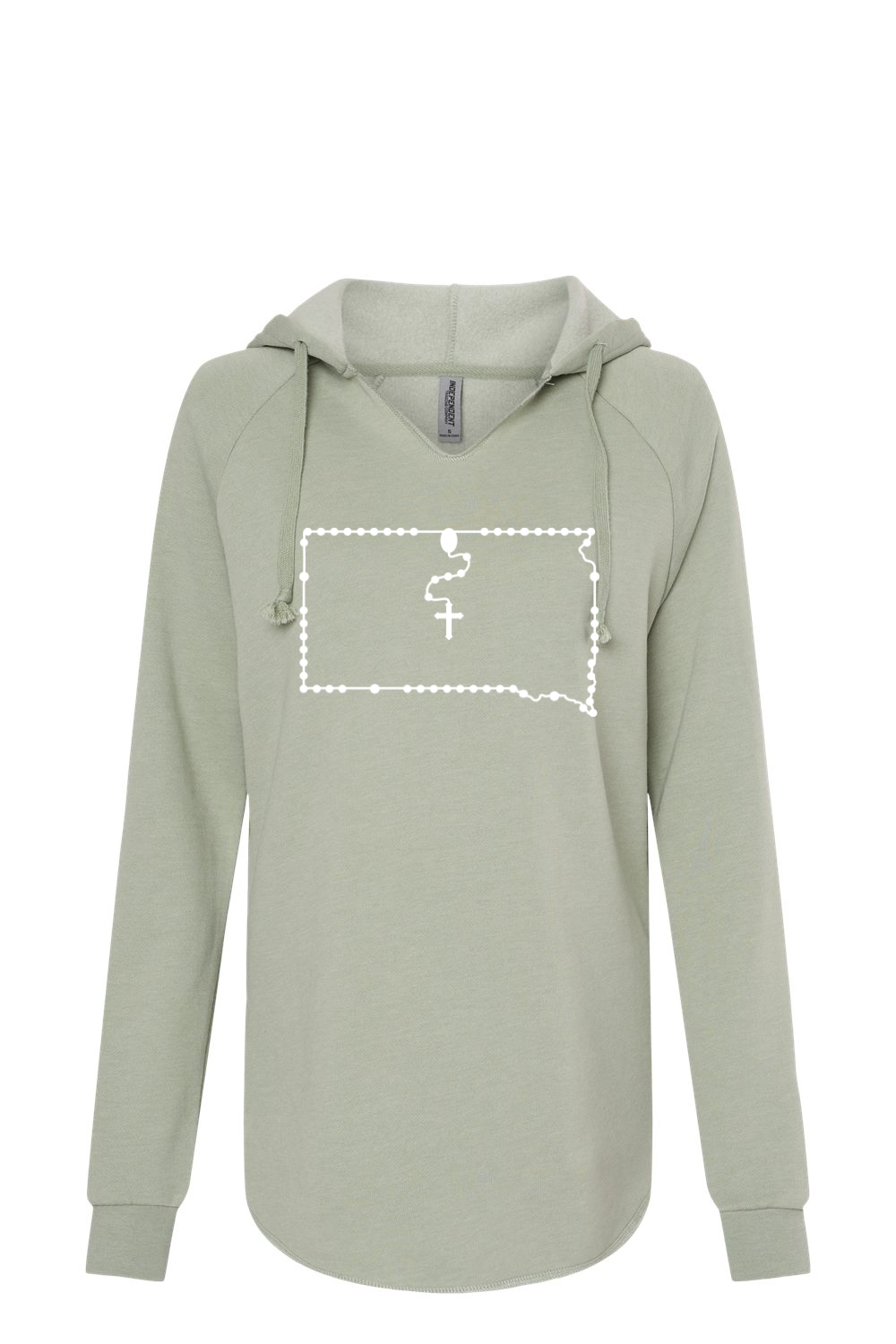 South Dakota Catholic Rosary Drop Hoodie