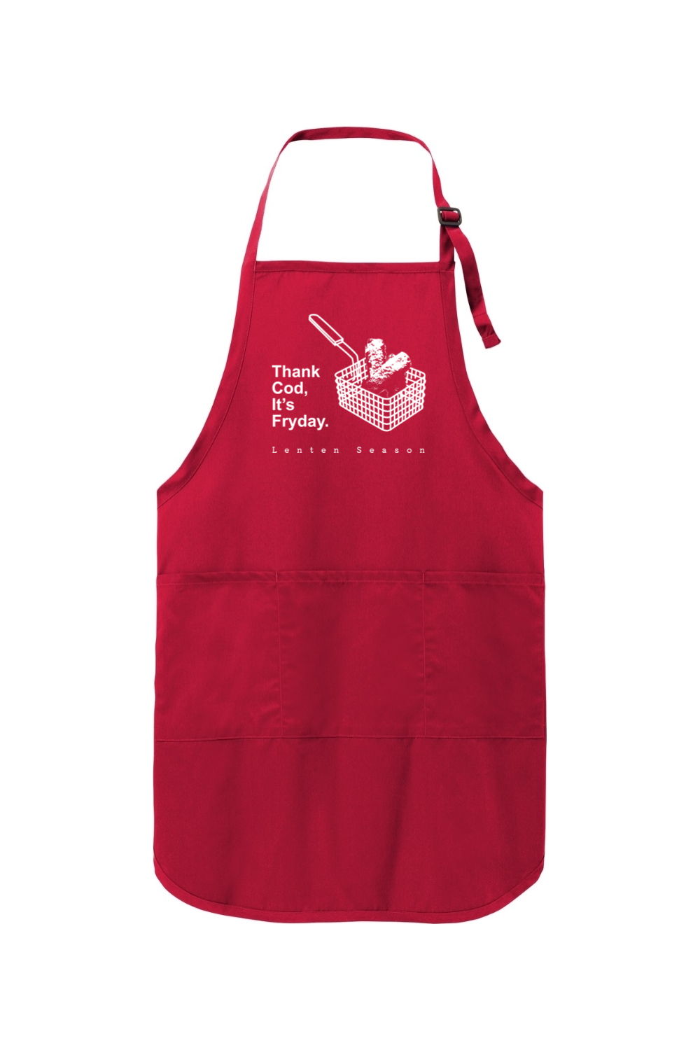 TCIF - Thank Cod, Its Fryday Fish Fry Apron