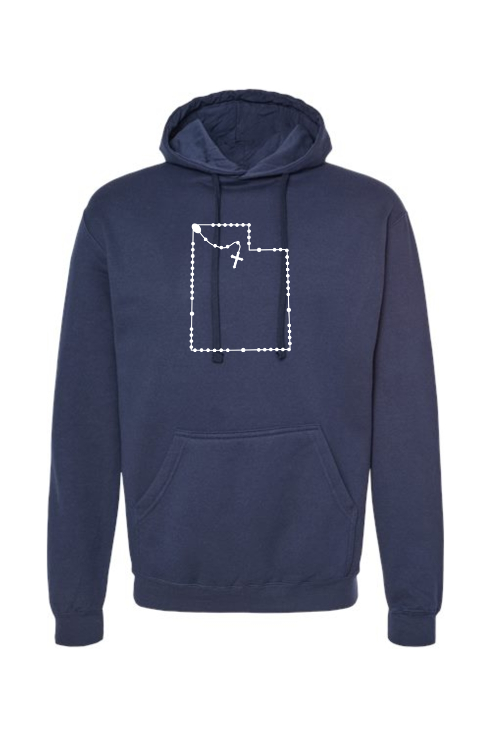 Utah Catholic Rosary Hoodie Sweatshirt