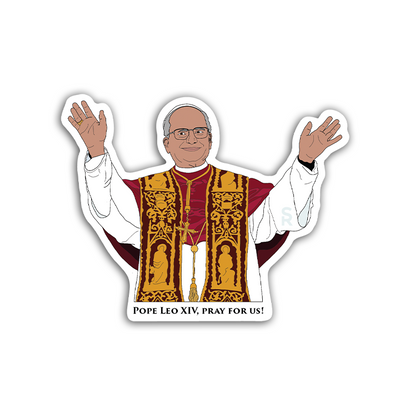 Pope Leo XIV Sticker