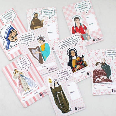 Mother Teresa & Friends Valentine Stickers 20-pack