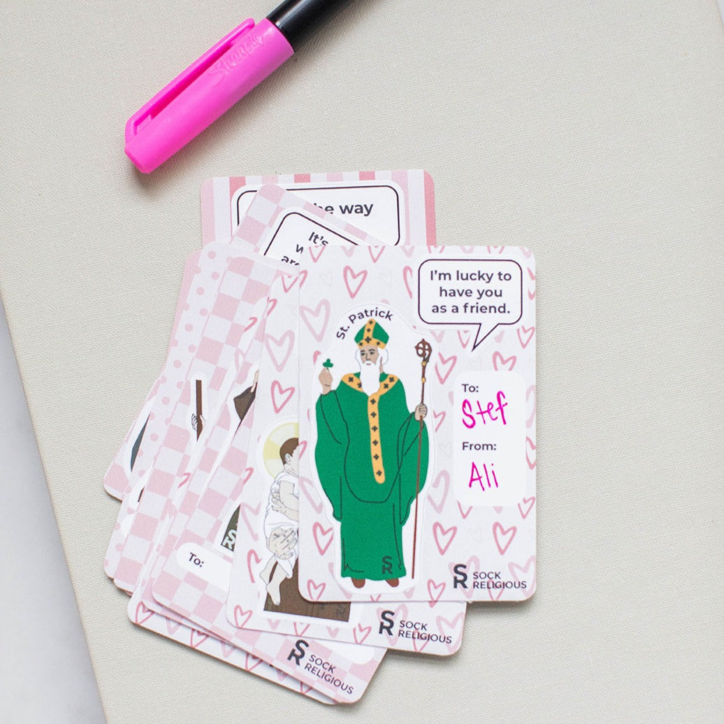 Mother Teresa & Friends Valentine Stickers 20-pack