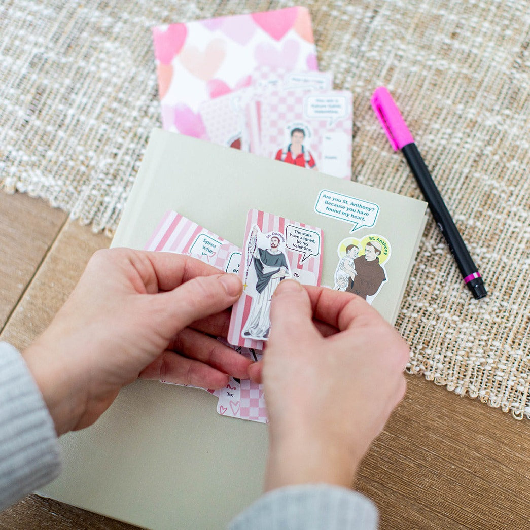 Mother Teresa & Friends Valentine Stickers 20-pack