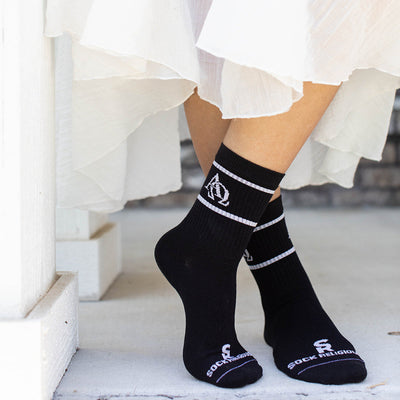 Alpha & Omega Adult Crew Socks