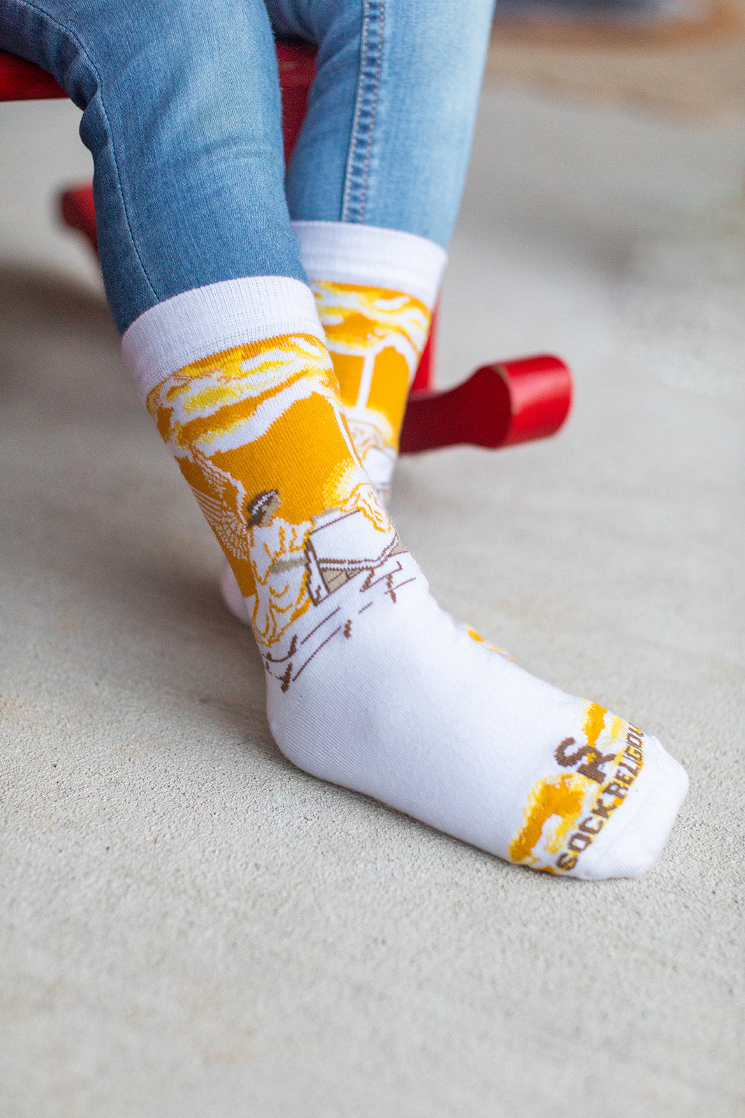 Angels at the Tomb Kids Socks