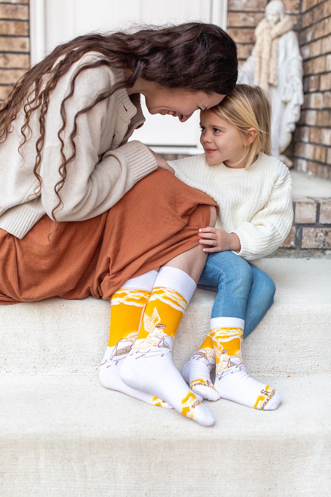 Angels at the Tomb Kids Socks
