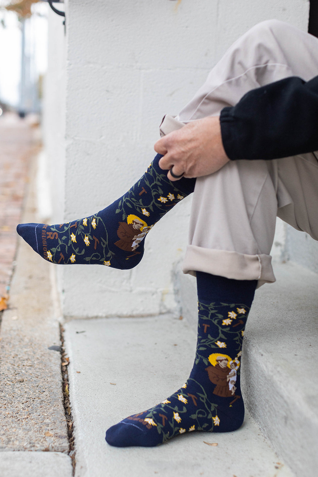 St. Anthony Adult Socks