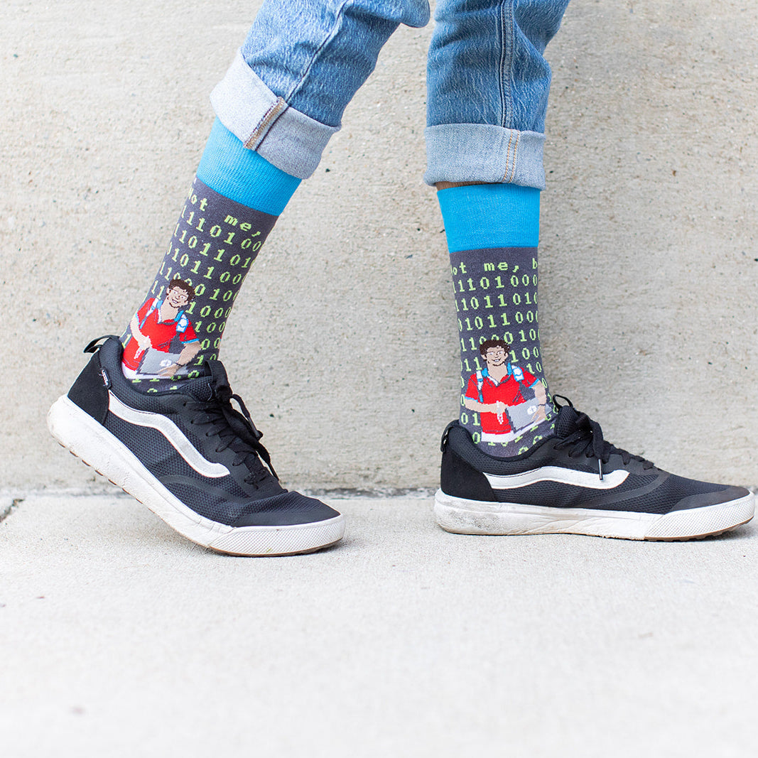 St. Carlo Acutis Coding Adult Socks