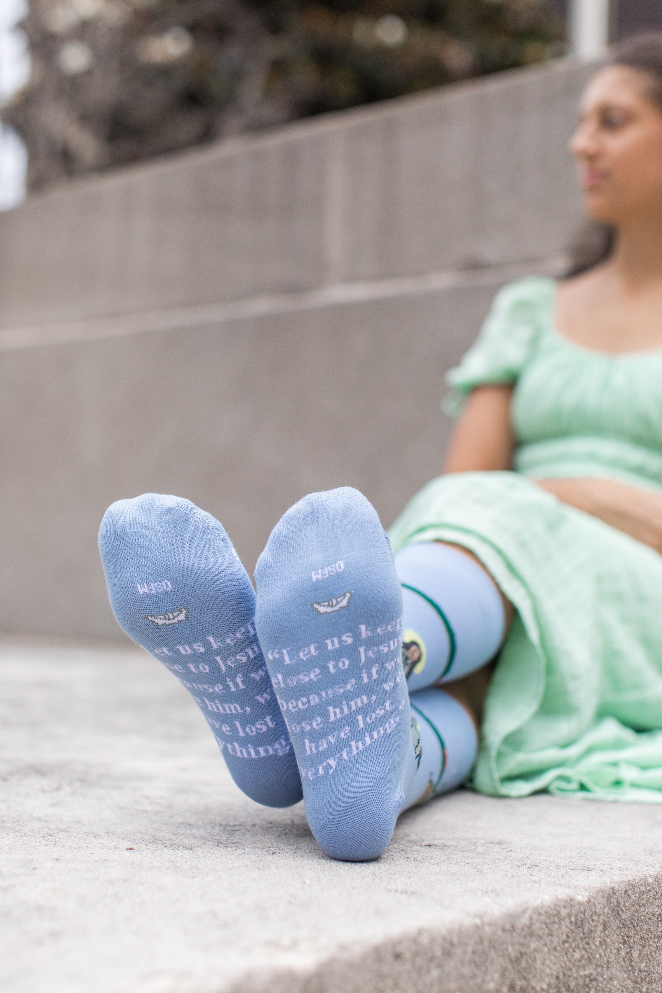 St. Frances Xavier Cabrini Adult Socks
