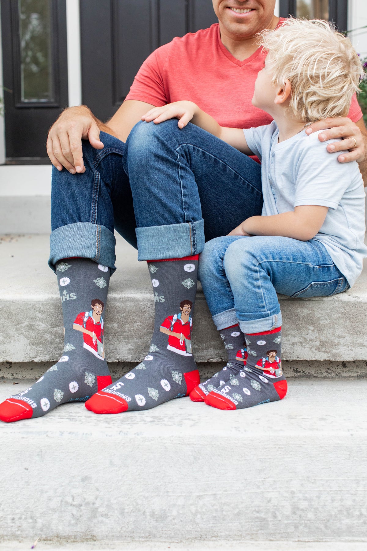 St. Carlo Acutis Eucharist Kids Socks