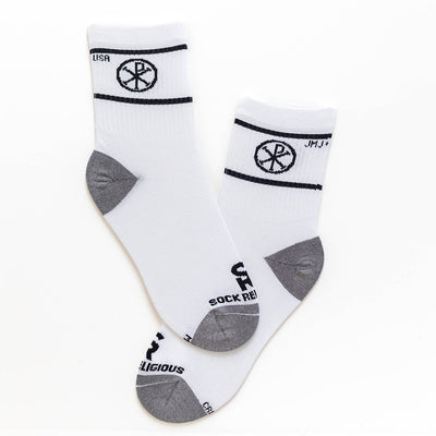 Chi Rho Adult Crew Socks