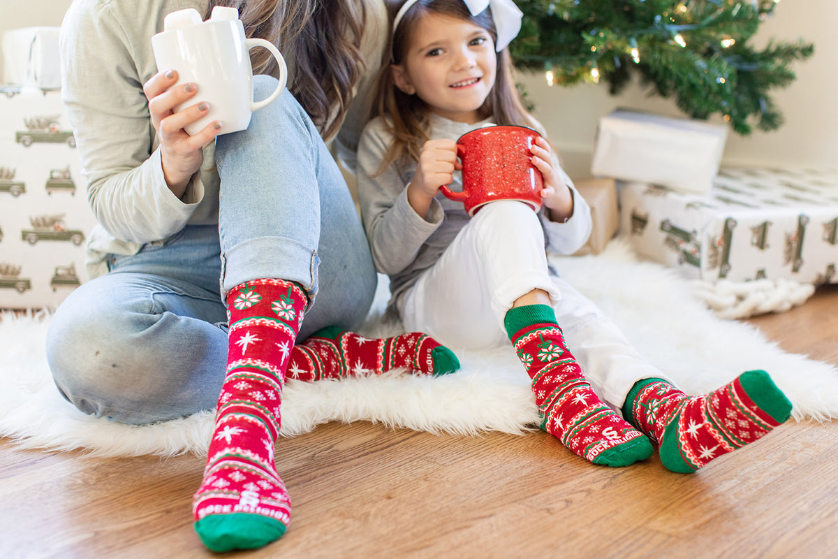 Christmas Sweater Adult Socks