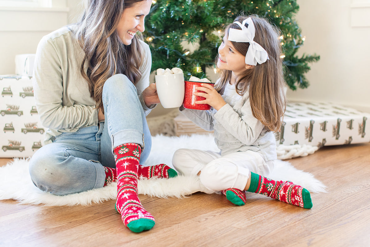 Christmas Sweater Adult Socks