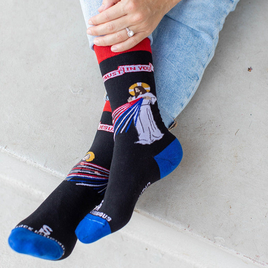 St. Faustina Adult Socks
