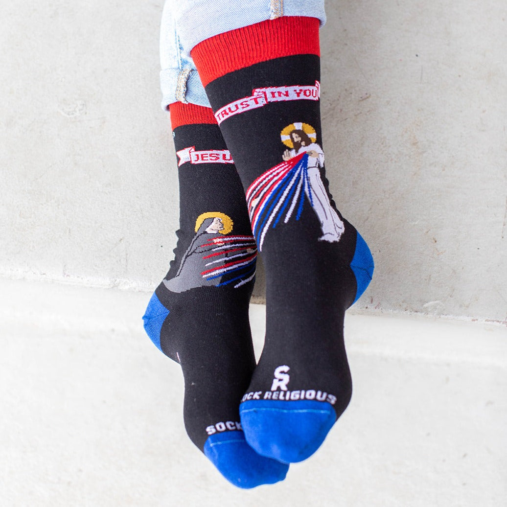 St. Faustina Adult Socks
