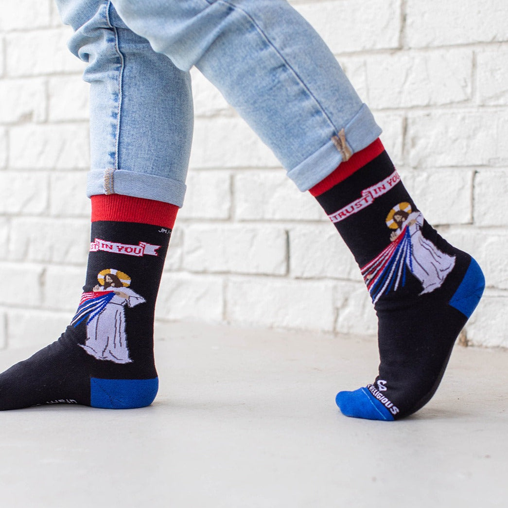 St. Faustina Adult Socks
