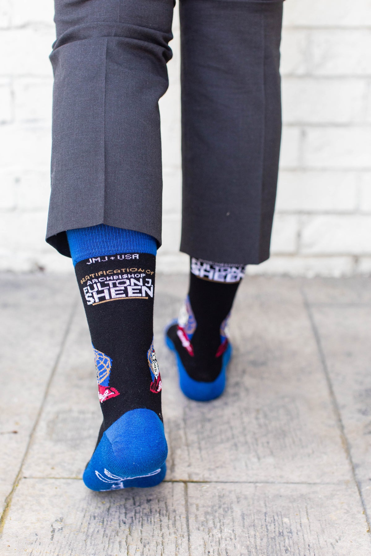Official Beatification of Fulton Sheen Adult Socks