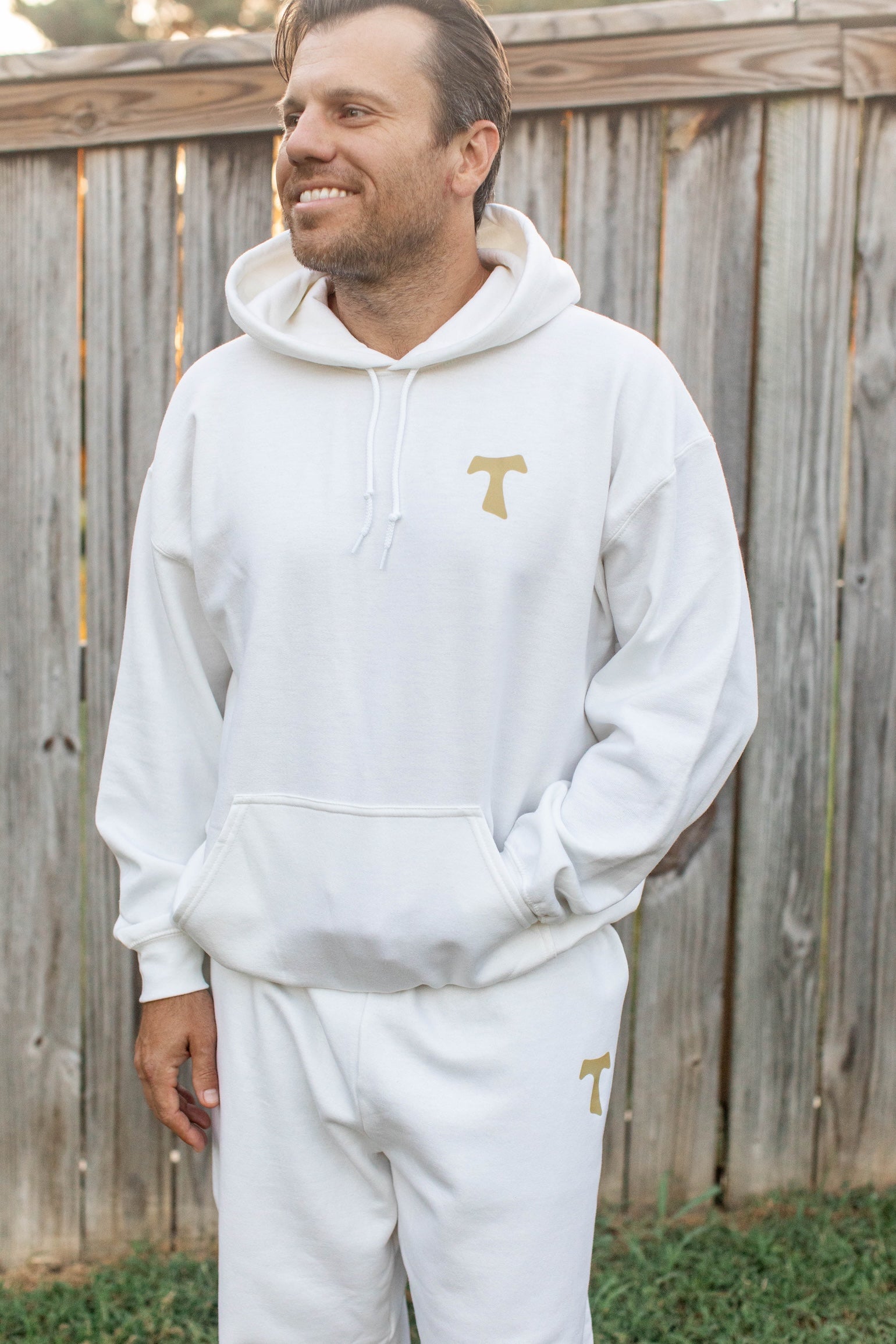 Tau - St. Francis of Assisi Hooded Sweatshirt