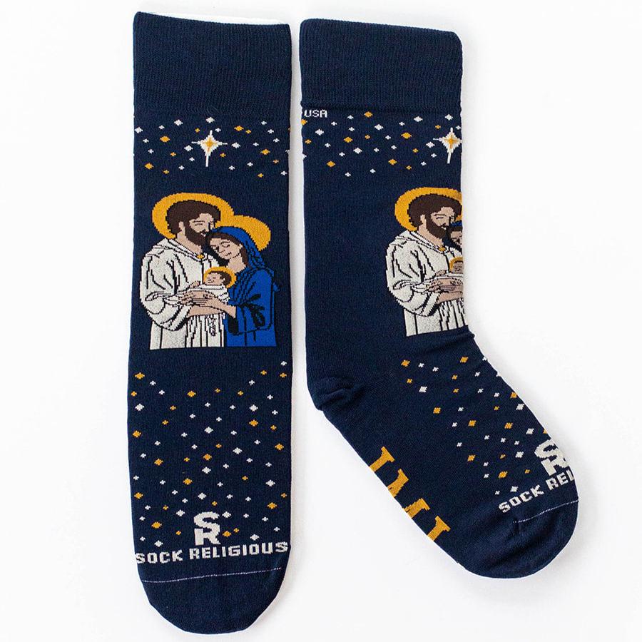 Happy Socks Holy Grail - Calzini Unisex Fantasiosi, Cotone Di Qualità, Taglie 36-40 E 41-46