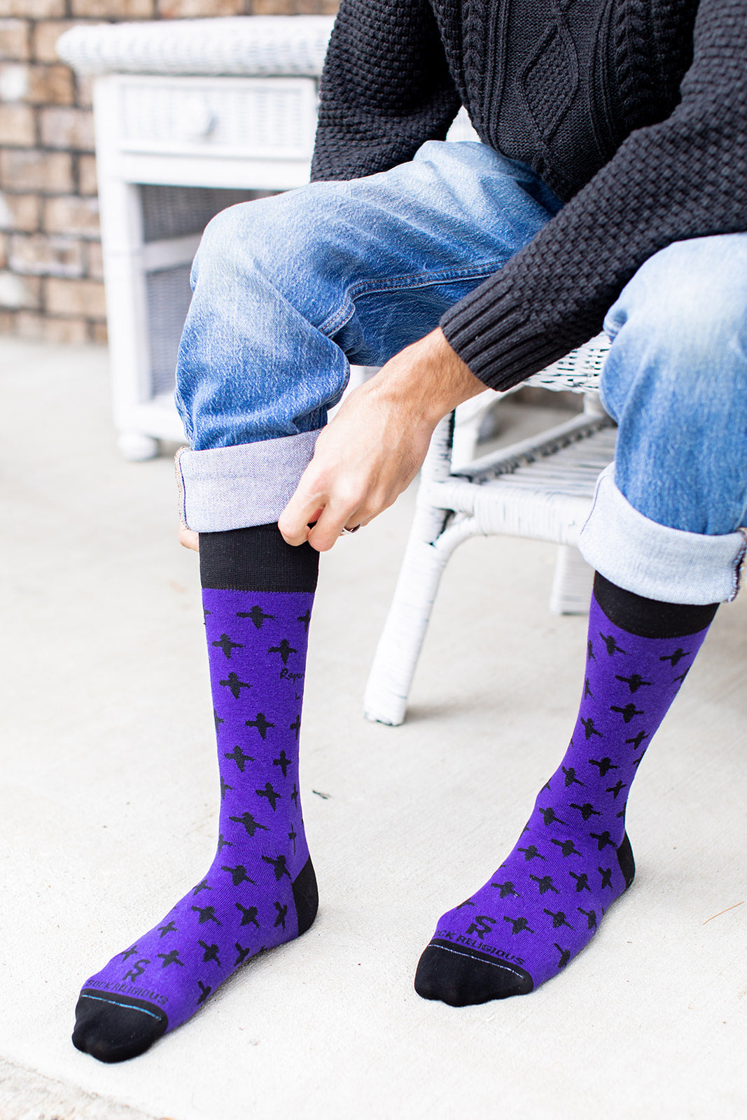 Lent Adult Socks