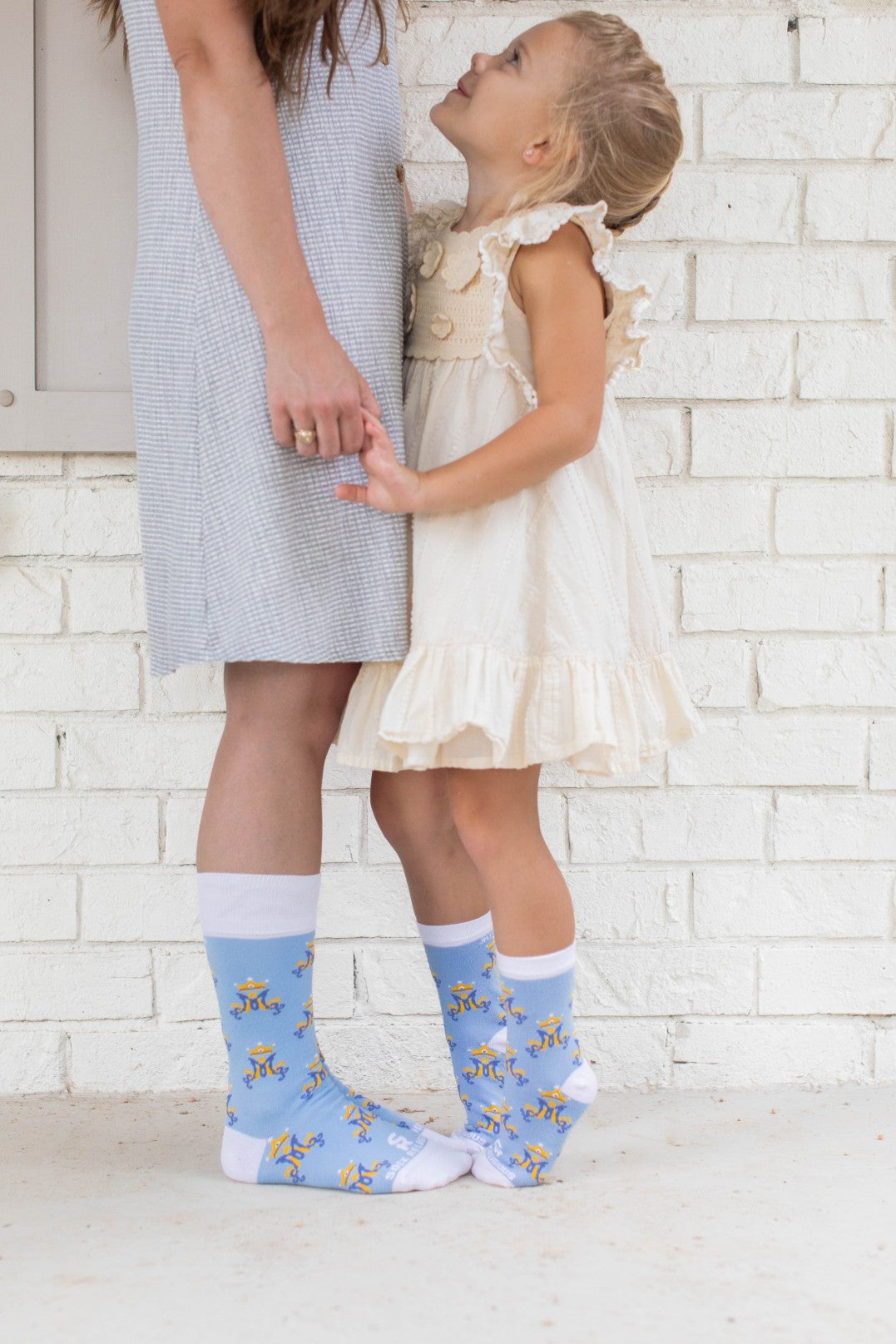Marian Monogram Adult Socks