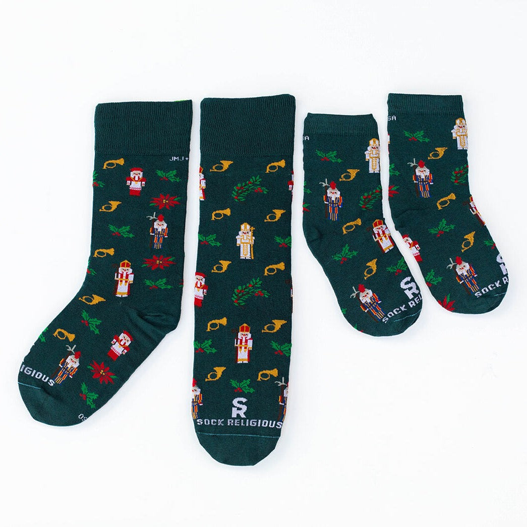 Holy Nutcracker Adult XL Socks