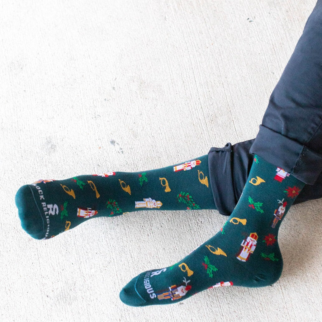 Holy Nutcracker Adult XL Socks