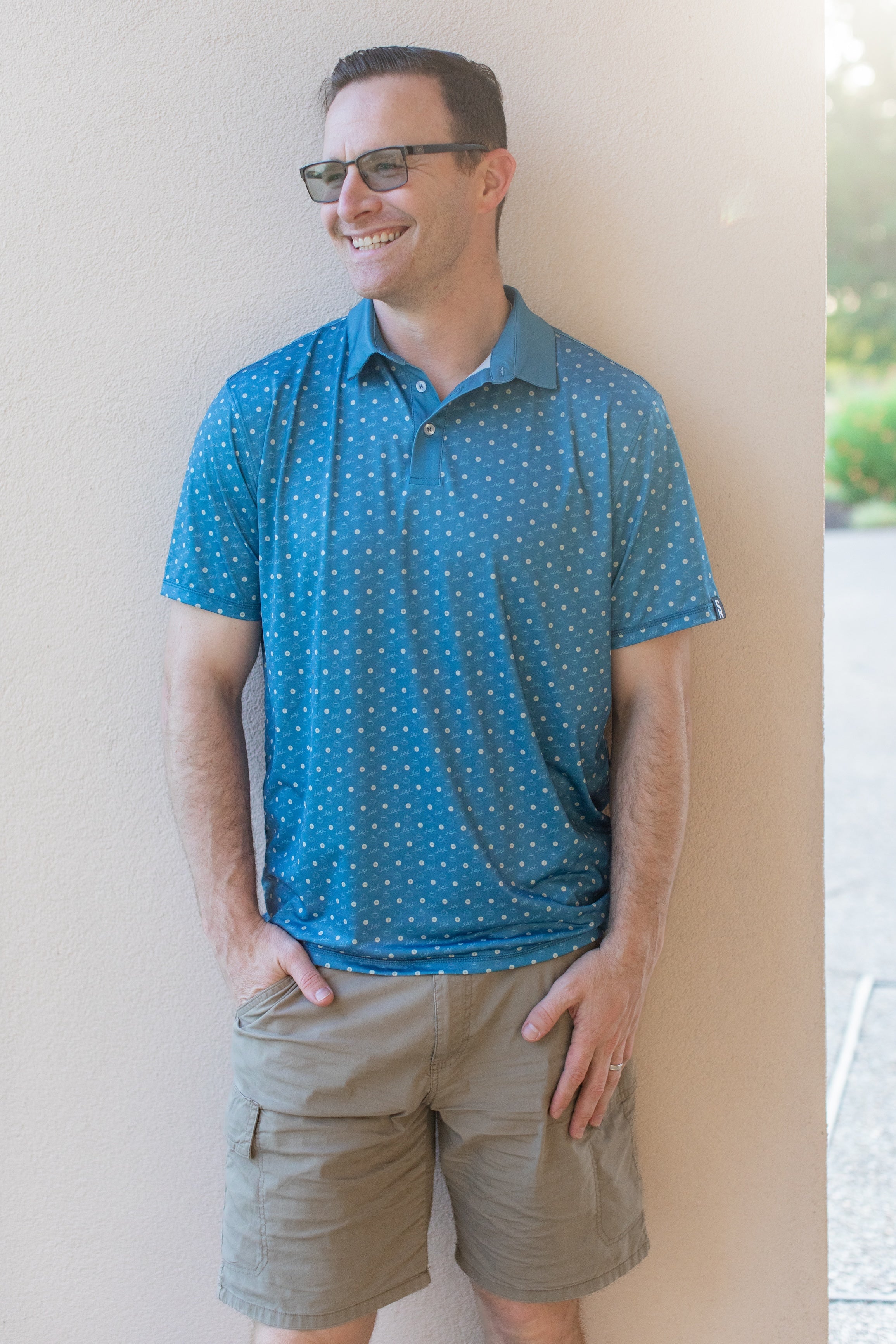 Fulton Sheen Catholic Men's Performance Polo
